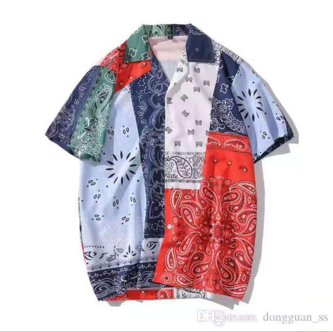 Exquisite Graphical Designed Multi Coloured Aloha Shirt - Obeezi.com