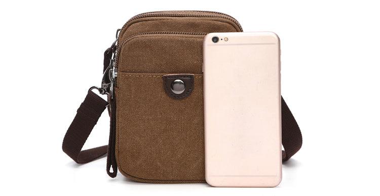 Fashionable Mobile Utility Phone Bag - Black - Obeezi.com