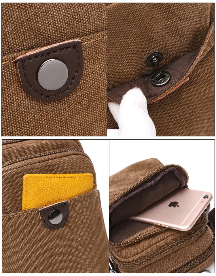 Fashionable Mobile Utility Phone Bag - Black - Obeezi.com
