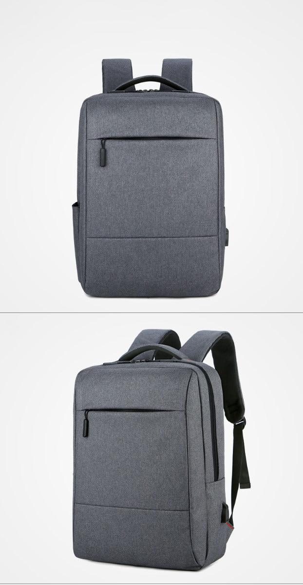 FastLink Anti-Theft Backpack Bags With Usb Charging Port -Grey - Obeezi.com