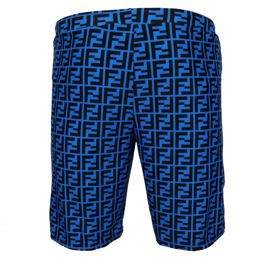Fendi lightweight Classic shorts-Blue - Obeezi.com