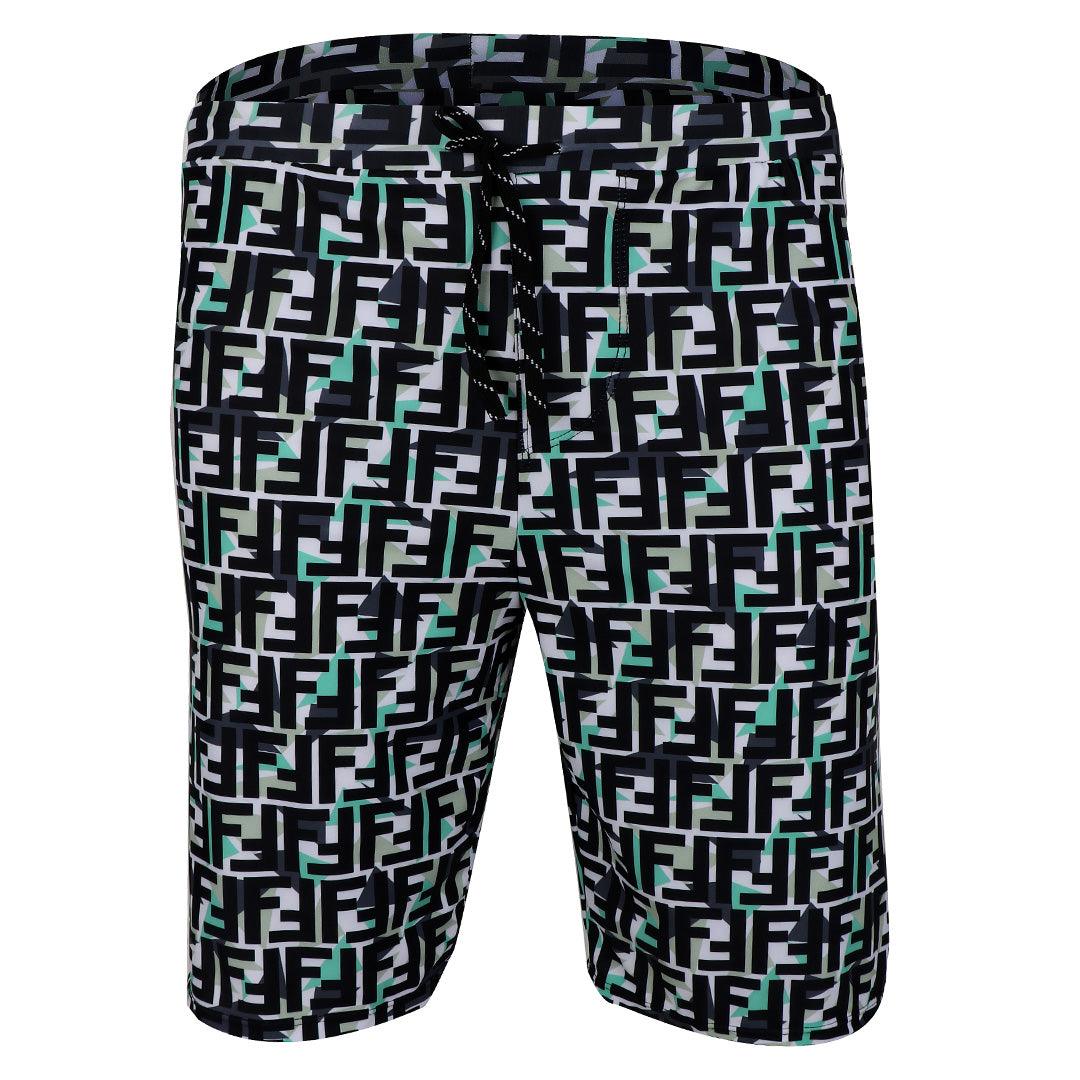 Fendi lightweight Classic shorts-GRN - Obeezi.com