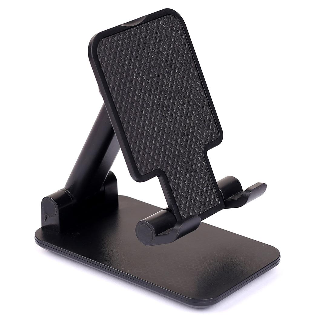 Foldable Desktop Phone Stand Holder-Black - Obeezi.com
