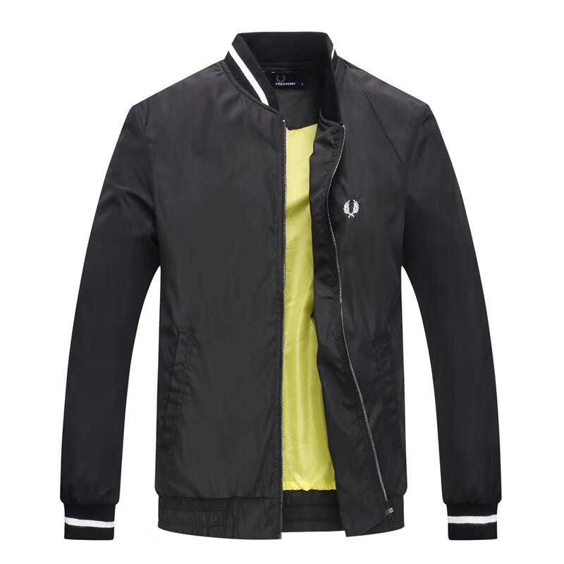 Fred Perry full zip polo Black Top Jacket - Obeezi.com