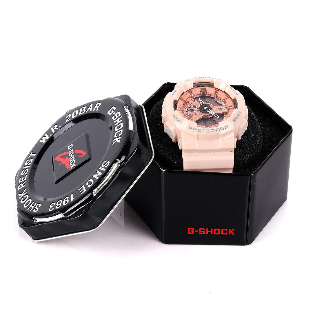 G-Shock Resin-Strap Ana-Digi Baby Pink Watch - Obeezi.com