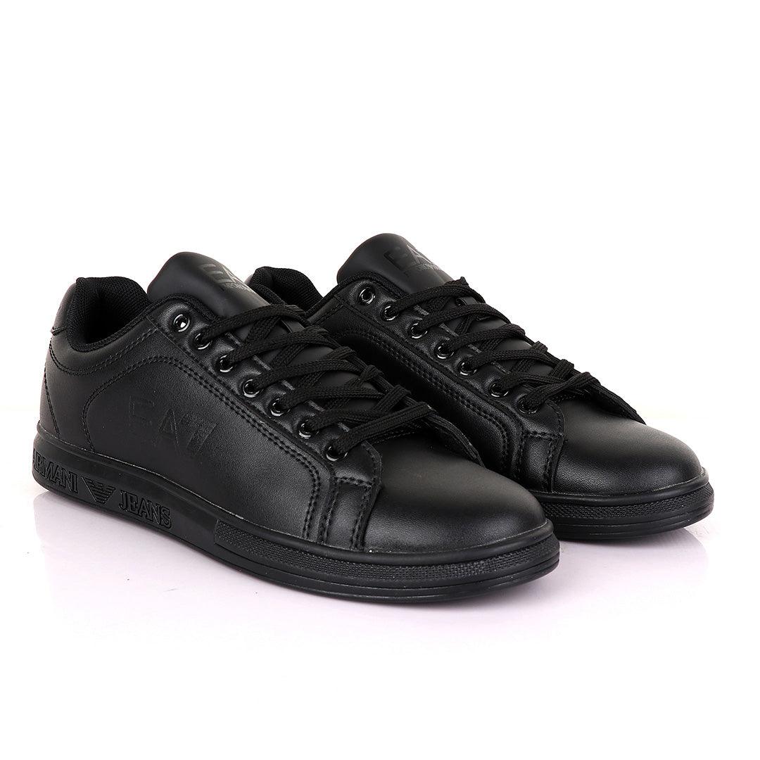 GA Black Sneakers - Obeezi.com