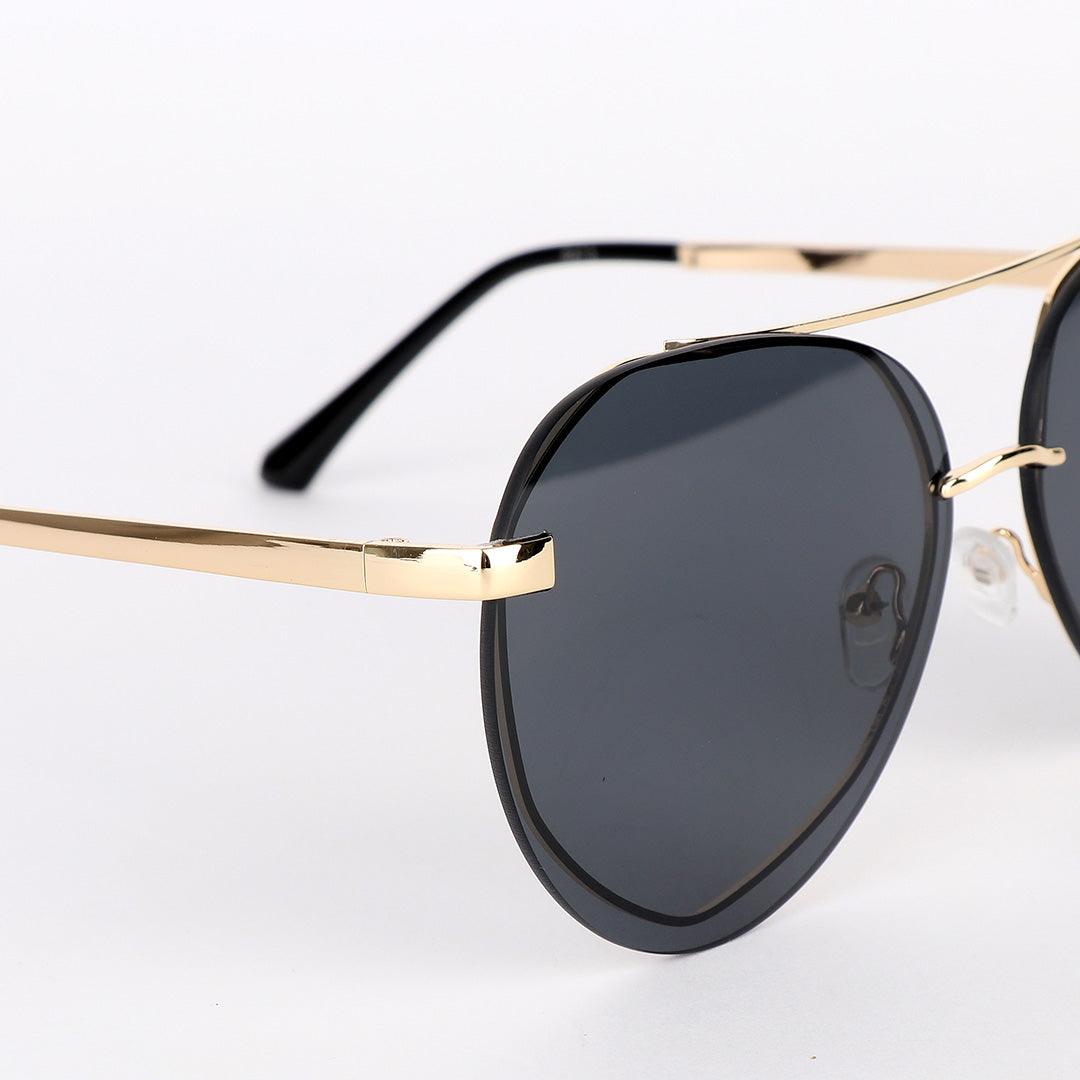 GC Full Rim frame Acetate And Gold Metal Sunglasses - Obeezi.com
