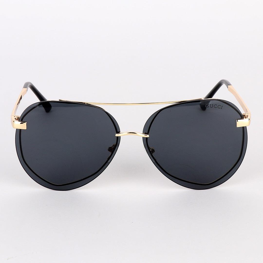 GC Full Rim frame Acetate And Gold Metal Sunglasses - Obeezi.com