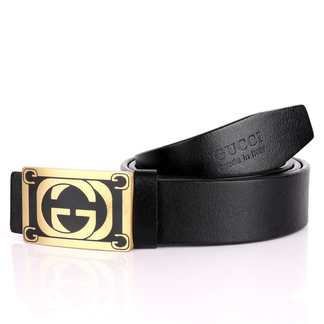 GC High Quality Luxury Men's Genuine Leather Belts-Black - Obeezi.com