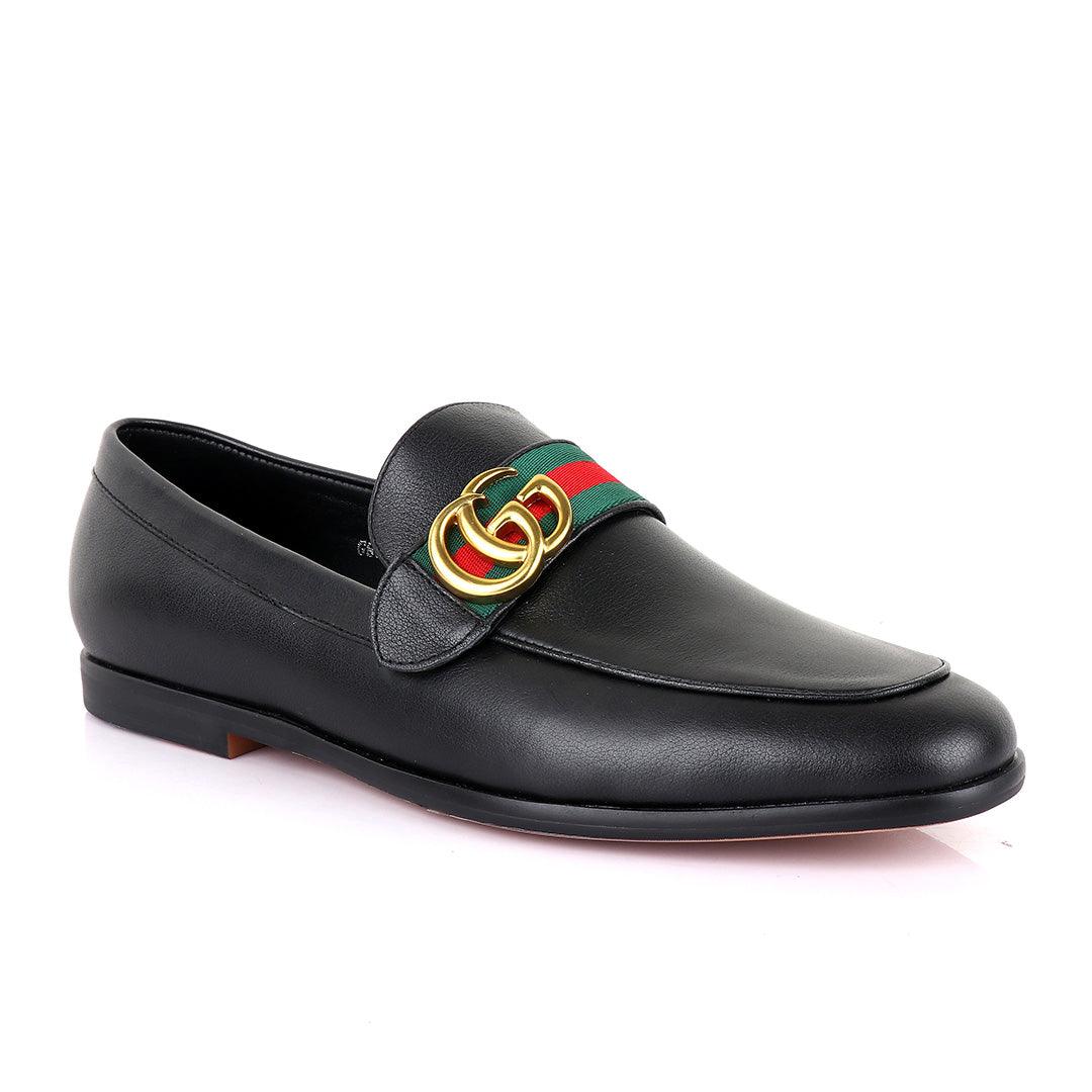 GC Luxury Black Leather Formal Shoe - Obeezi.com