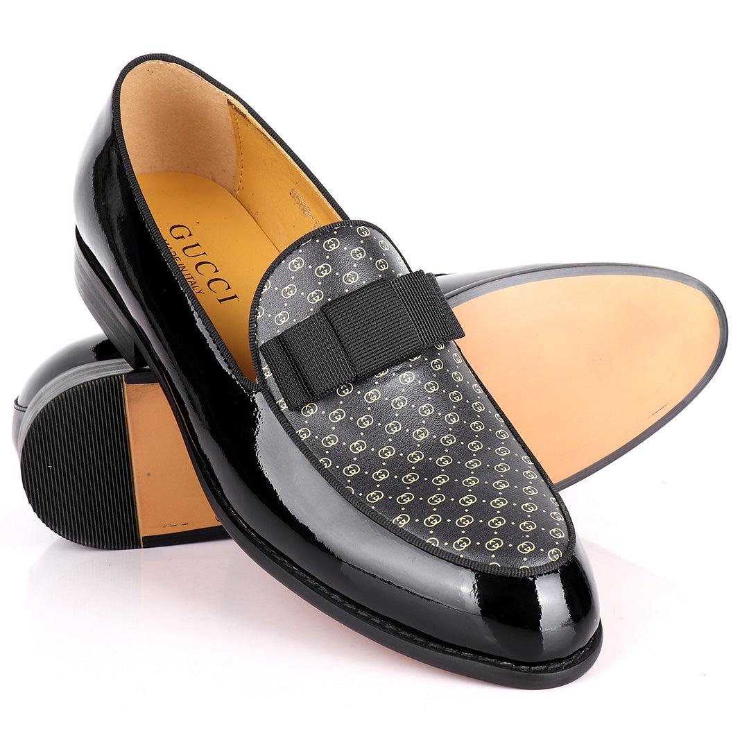 GC Patterned Leather Designed Loafers - Obeezi.com