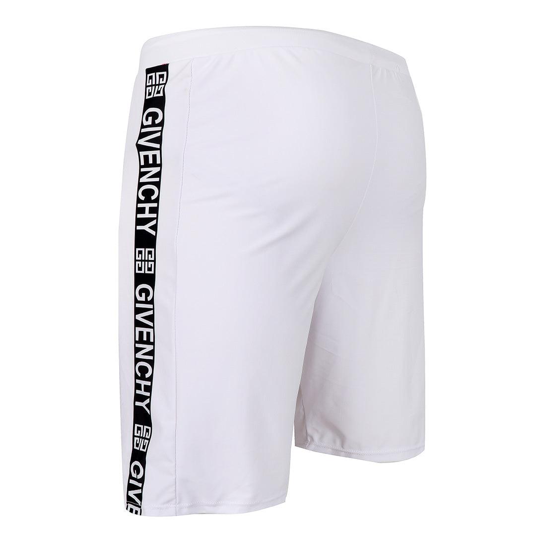 Givenchy Side Zip Pocket Plain Beach Shorts - Obeezi.com
