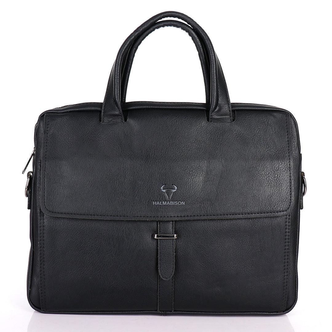 Halmabison Quality Leather Laptop Bag - Obeezi.com