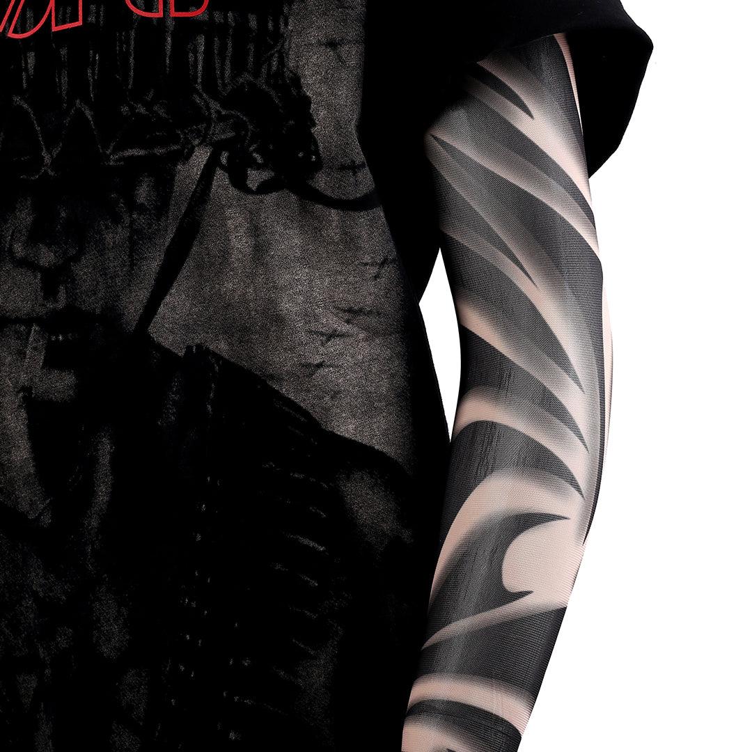 Hand Body Blocked Designed Tattoo Sleeve - Obeezi.com