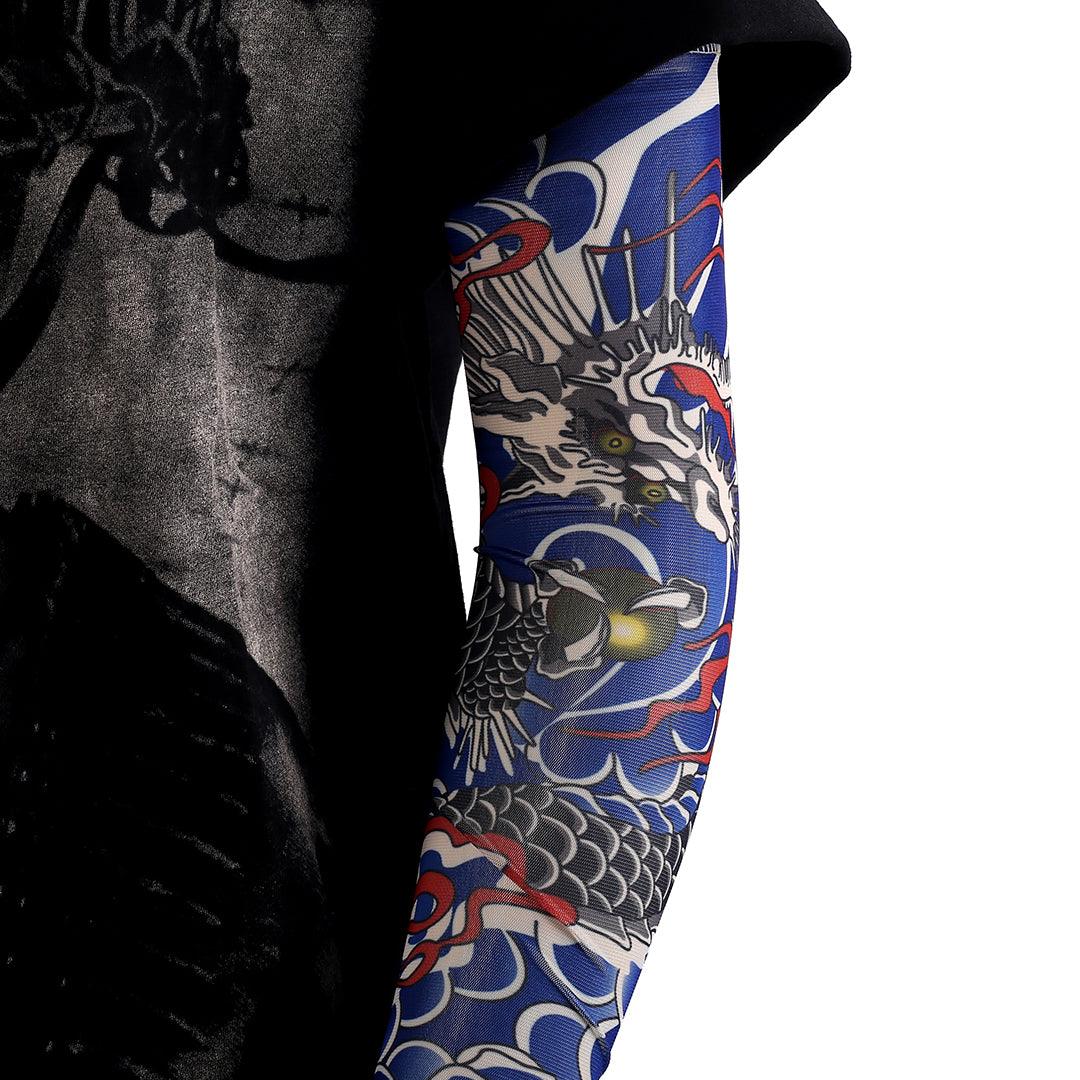 Hand Body Dragon Tattoo Sleeve - Obeezi.com