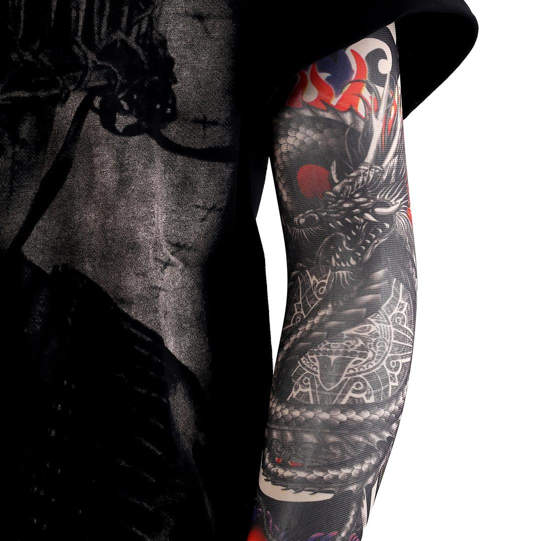 Hand body Flying Dragon Tattoo Sleeve - Obeezi.com