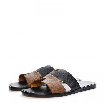 Hermes Epsom Bi Color Izmir Mens Sandals - Obeezi.com