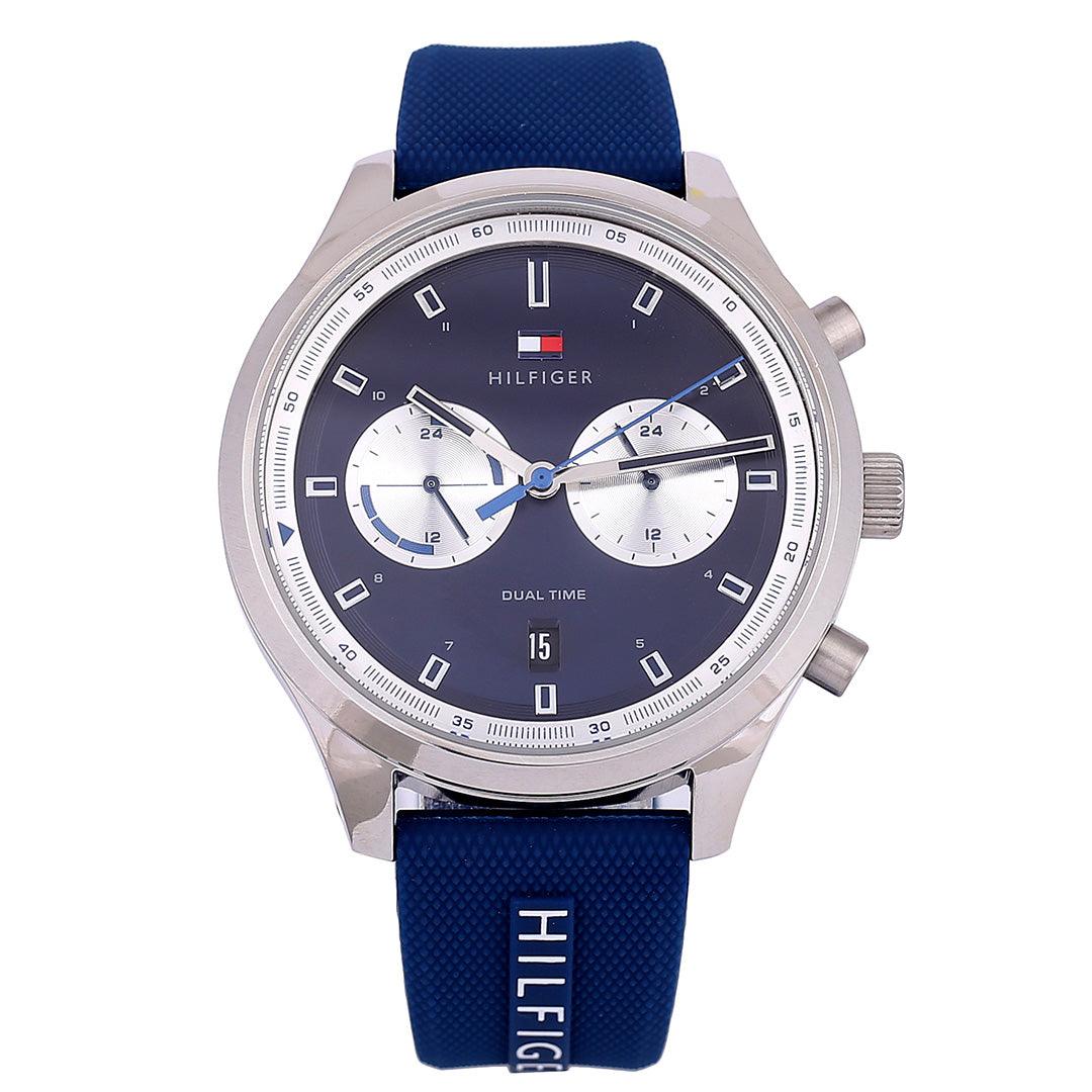 HF Cool Sport Blue Rubber Strap Watch - Obeezi.com