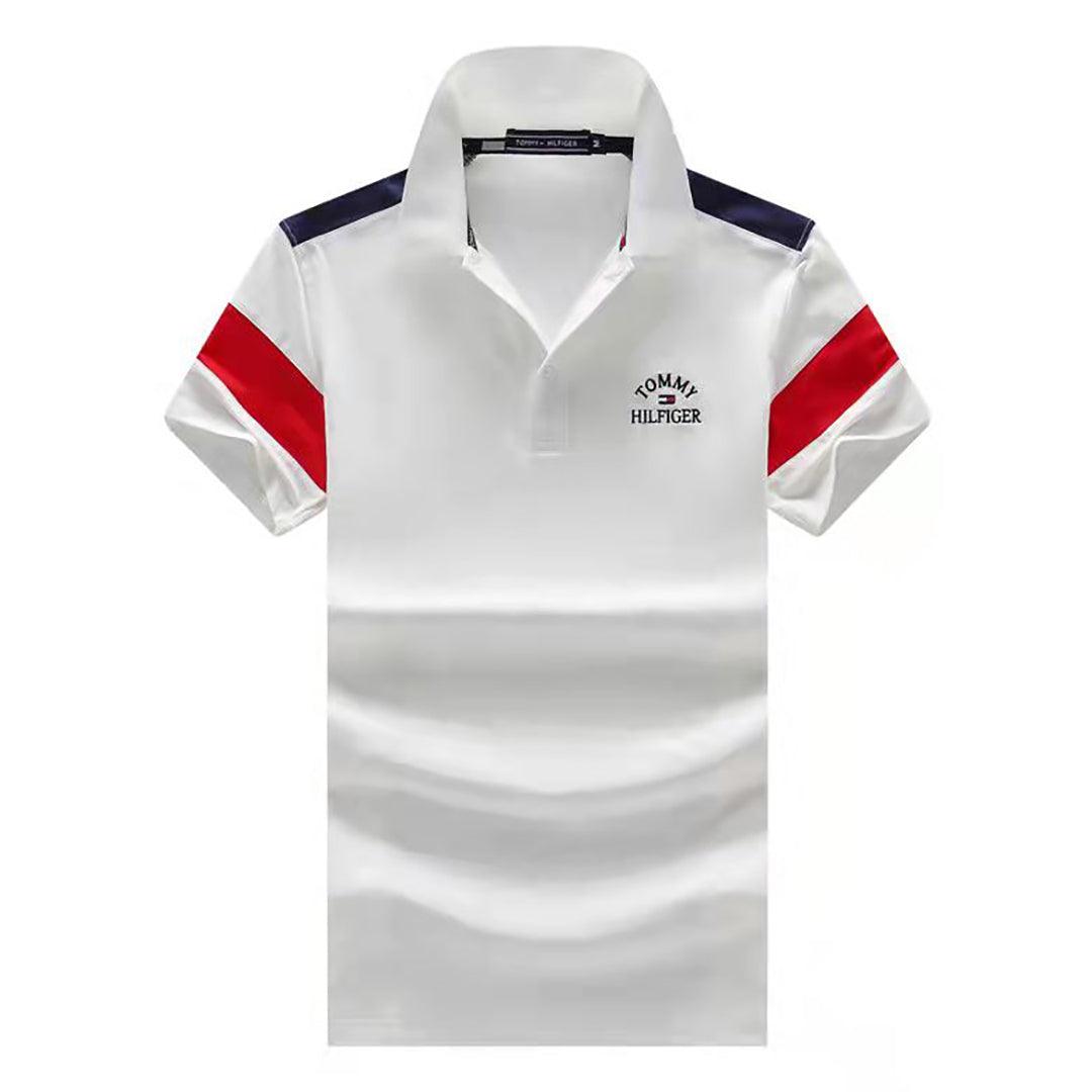 HF Custom Fit Logo Designed White Shirt - Obeezi.com