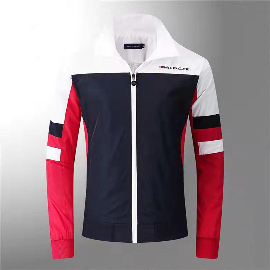 HF Multi-Colored Designed Men's Jacket - Obeezi.com