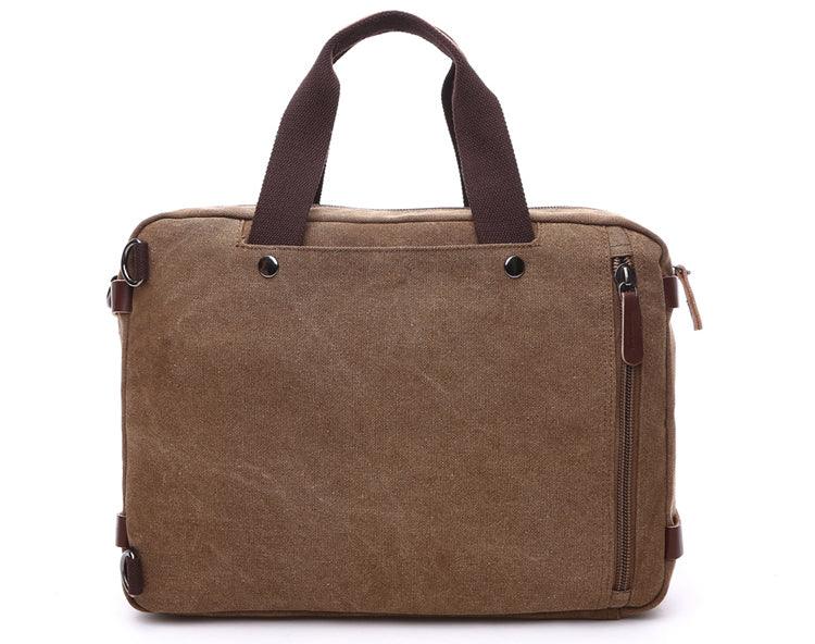 High Quality Casual Canvas Business Briefcase Mens Bag - Obeezi.com