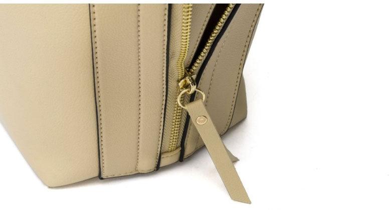 High Quality PU Leather Fashion Elegant Fringe Handbag - Black - Obeezi.com