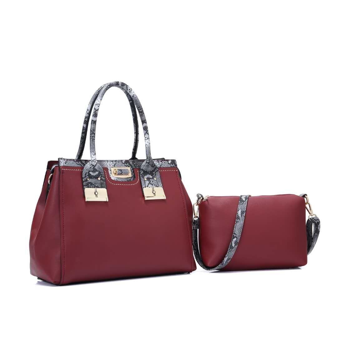 High Quality Women's Leather With Inner Red HandBag - Obeezi.com