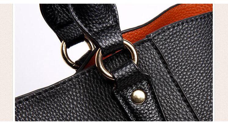 HoldAll With Detachable Inner Bag and Long Strap Shoulder Handbag-Blue - Obeezi.com