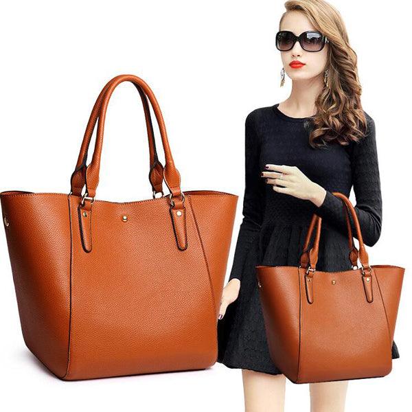 HoldAll With Detachable Inner Bag and Long Strap Shoulder Handbag-Light Blue - Obeezi.com