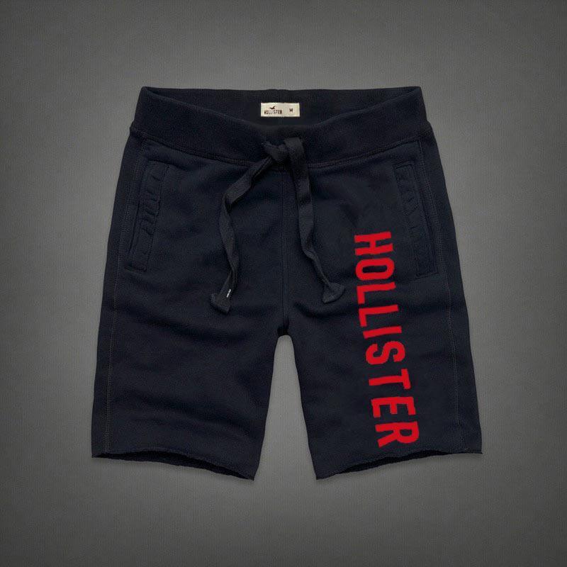 Holisters Classic Men's Jogger Navy Blue With Red Short - Obeezi.com