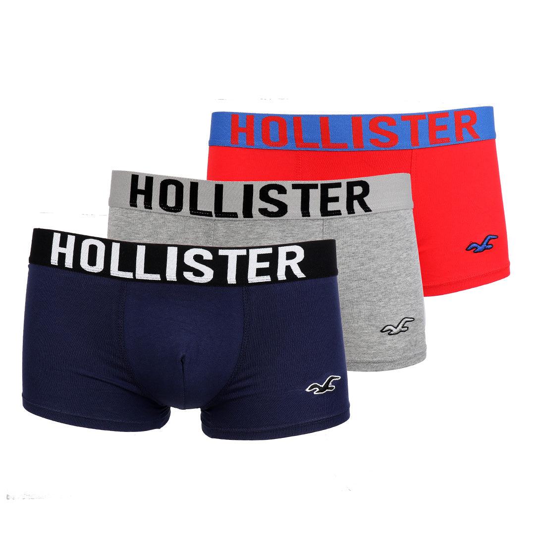 Hollister Men's 3 Pack Cotton Boxers - Obeezi.com
