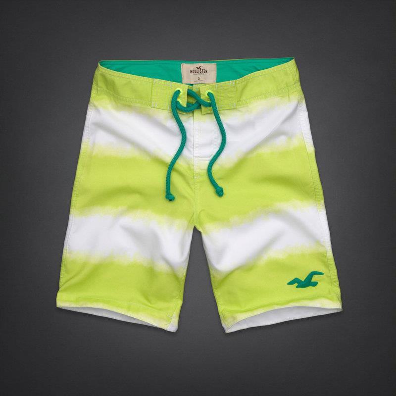 Hollister Yellow Guard Fit Swim Shorts - Obeezi.com