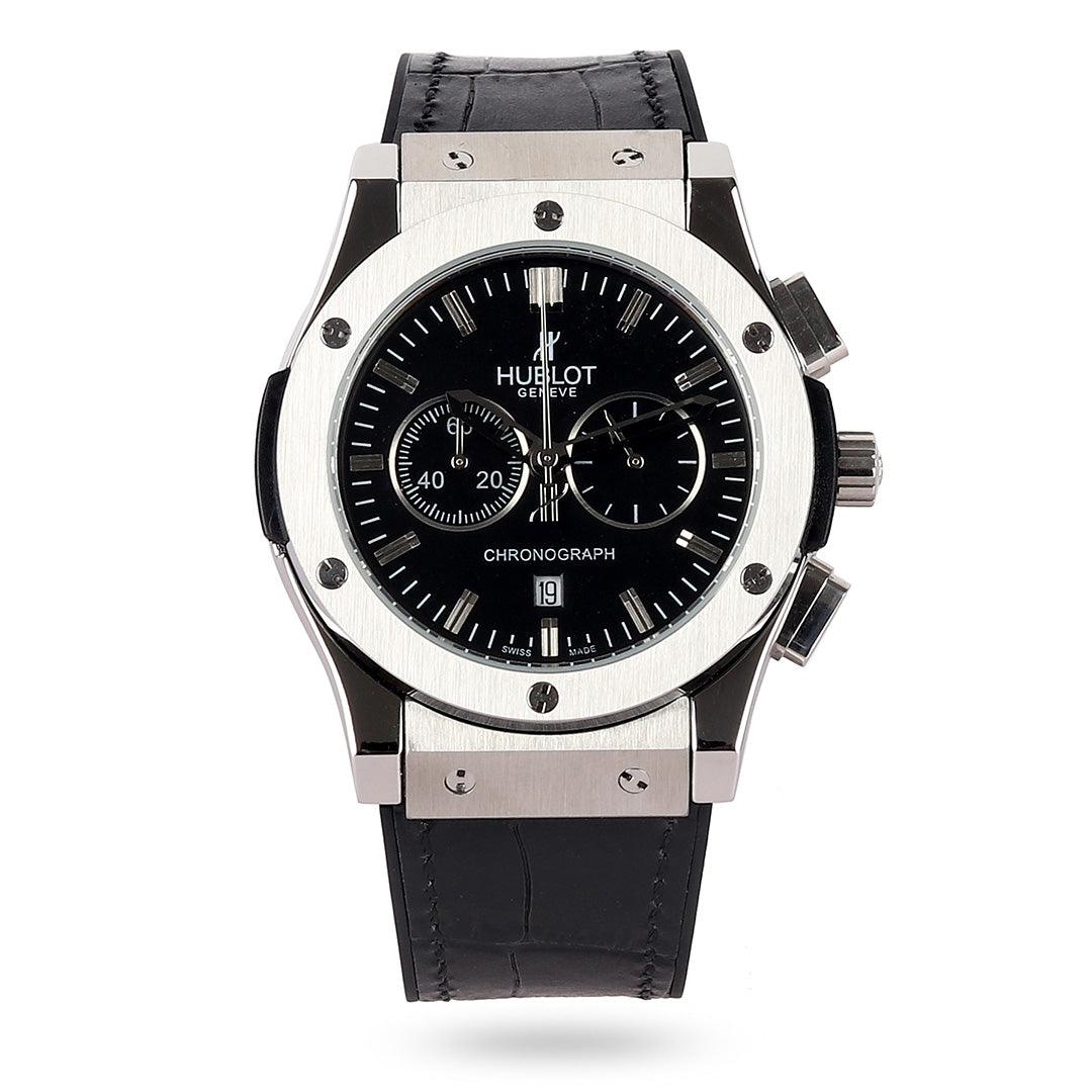 Hublot Geneve Classic Titanium Fusion Chronograph Watch - Obeezi.com