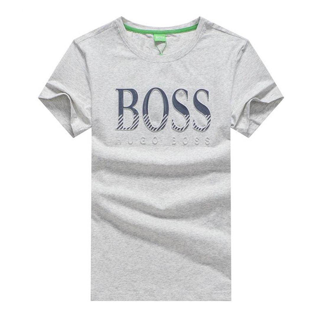 Hugo Boss Front Bold Logo T-shirt- Offwhite - Obeezi.com