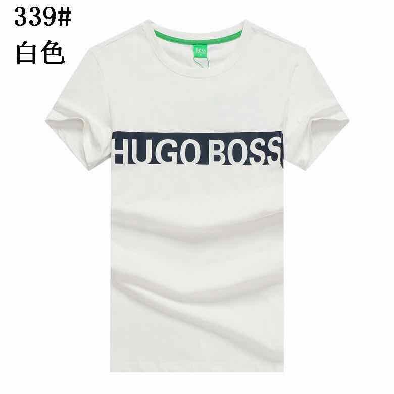 Hugo Boss White crew neck T SHIRT - Obeezi.com
