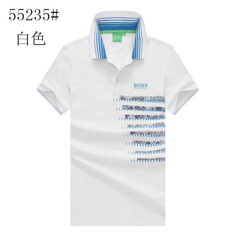 Hugo Boss White Fashionable Polo Shirt - Obeezi.com
