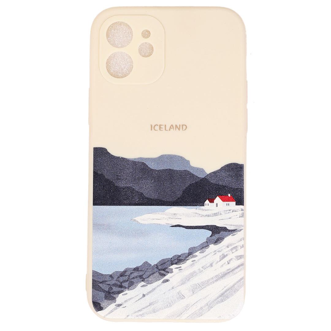 Iceland Canvas Paint Designed iPhone Case - Obeezi.com