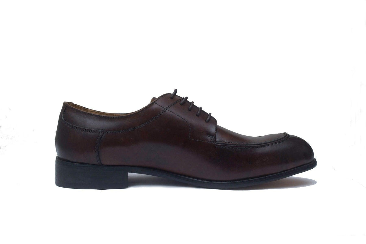 JOHN FOSTER LACED COFFEE BROWN FORMAL SHOE - Obeezi.com