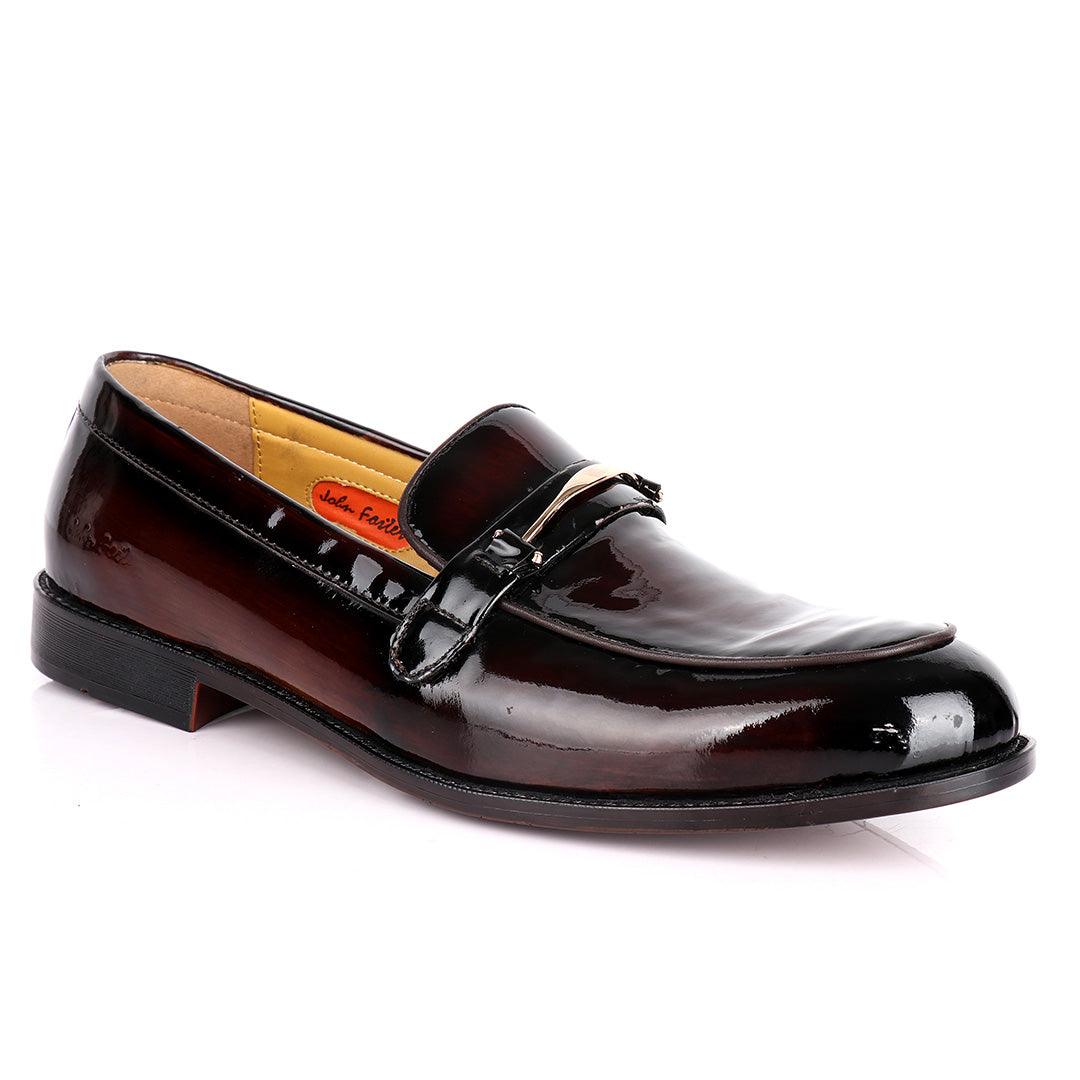 John Foster Plain Designed Wetlips Men's Shoes - Obeezi.com