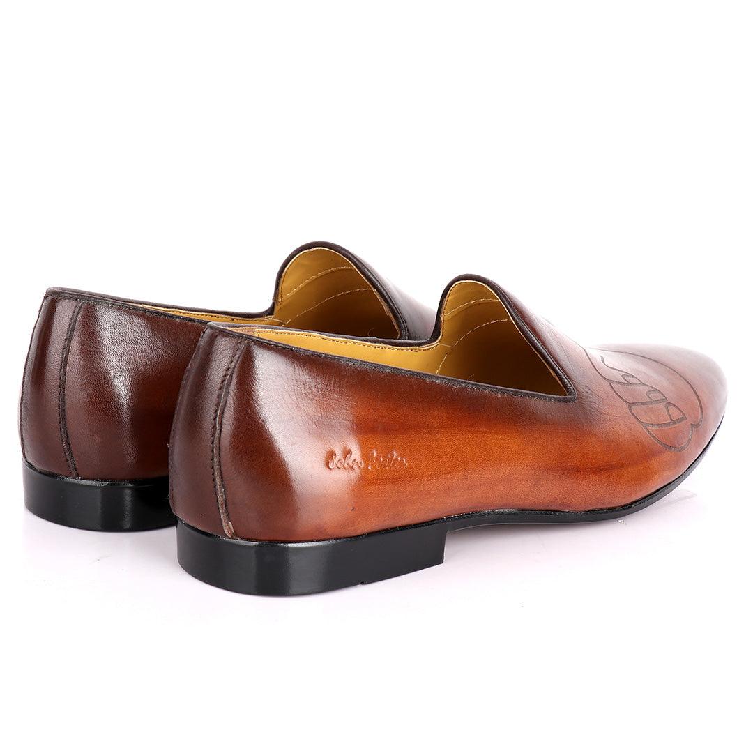 John Foster Plain Printed Formal Men's Shoes - Obeezi.com