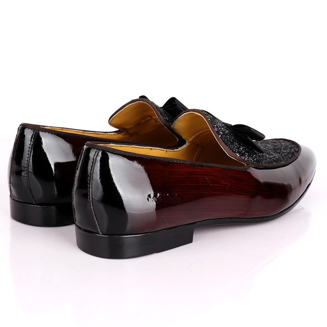 John Foster Stoned Wetlips & Half Stoned Designed Men's shoes - Obeezi.com