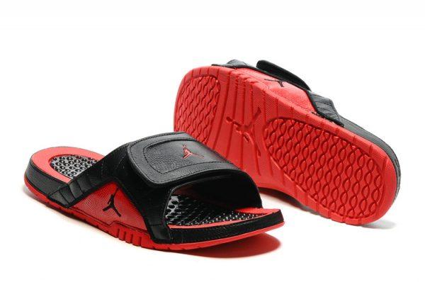 Jordan Hydro 12 Retro Slide Black Red - Obeezi.com