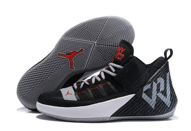 Jordan Why Not Zer0. 2 White Grey Black Red Men's Basketball Shoes - Obeezi.com