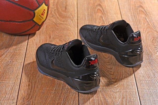 Kobe AD Mamba Black Basketball Sneakers - Obeezi.com