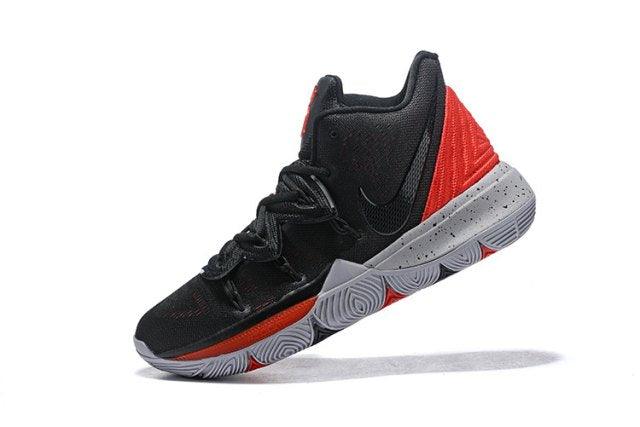 Kyrie 5 Black Red Men's Basketball Irving Sneakers - Obeezi.com