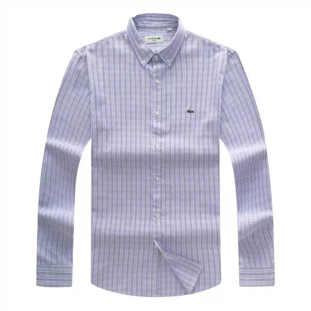 Lacos Men's Stripped Designed Long Sleeve Shirt - Obeezi.com