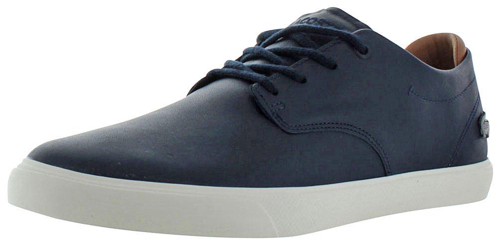 Lacoste Espere Men's dark blue Leather Fashion Sneakers Shoes - Obeezi.com