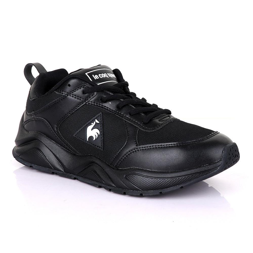 Le Coq Sportif Black Mesh Sneakers - Obeezi.com