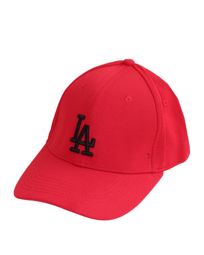 Los Angeles Baseball Dodgers Red Black Write Cap - Obeezi.com