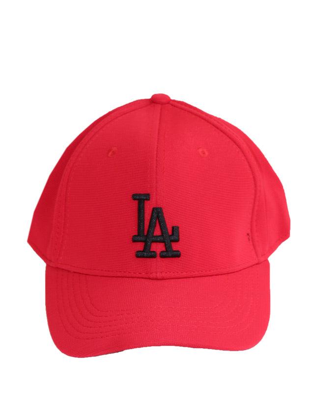 Los Angeles Baseball Dodgers Red Black Write Cap - Obeezi.com